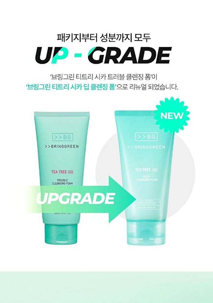 Bring Green Tea Tree Cica Deep Cleansing Foam Special Set - 2 pcs