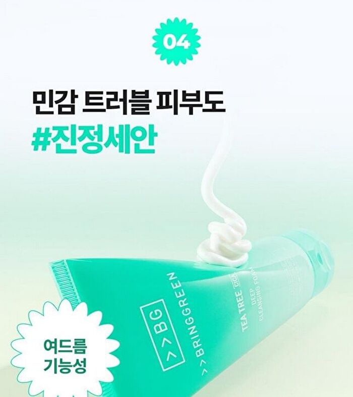 Bring Green Tea Tree Cica Deep Cleansing Foam Special Set - 2 pcs