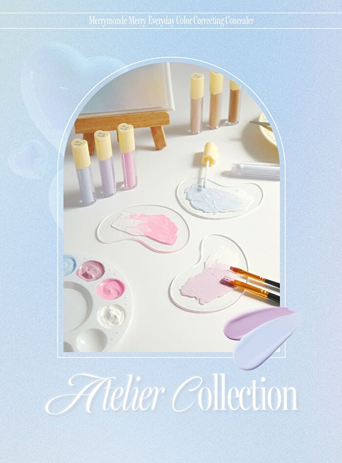 Merry Everyday Color Correcting Concealer - 7 Colors - #07 Salmon