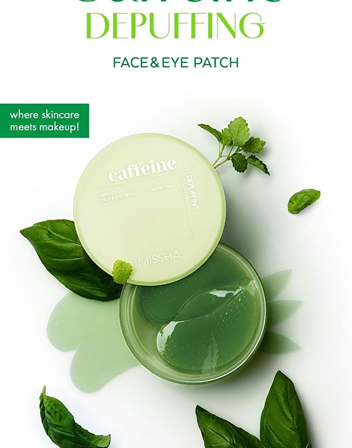Airy Fit Caffeine Depuffing Face & Eye Patch - 60 patches