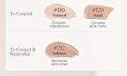 Joocyee Airy Wear Concealer - 5 Shades - 304 Creamy White - 3.5g