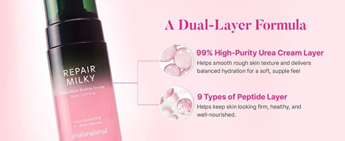 Repair Milky Urea Glow Bubble Serum - 110ml