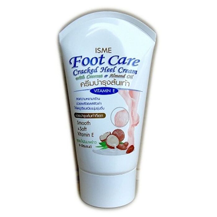 Isme Foot Care Cracked Heel Cream with Coconut & Almond Oil - 80g