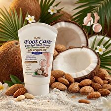 Isme Foot Care Cracked Heel Cream with Coconut & Almond Oil - 80g
