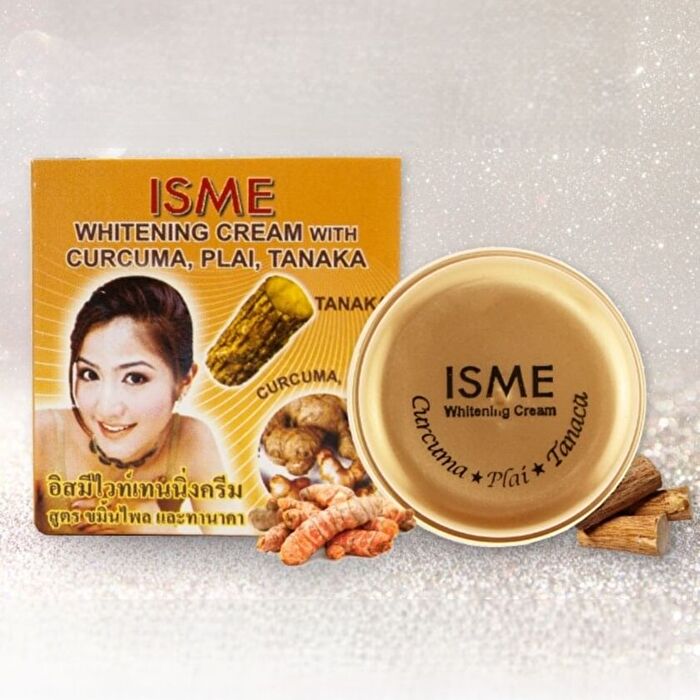 Isme Whitening Cream with Curcuma, Plai & Tanaka - 3g