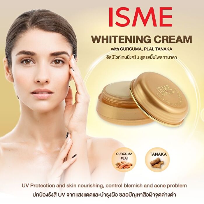 Isme Whitening Cream with Curcuma, Plai & Tanaka - 3g