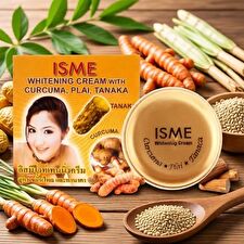 Isme Whitening Cream with Curcuma, Plai & Tanaka - 3g