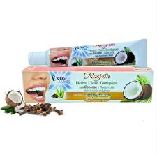 Rasyan Extra White Herbal Clove Toothpaste with Coconut & Aloe Vera Mini - 30g