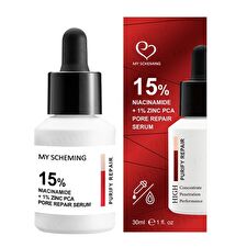 My Scheming 15% Niacinamide + 1% Zinc Pca Pore Repair Serum - 30ml