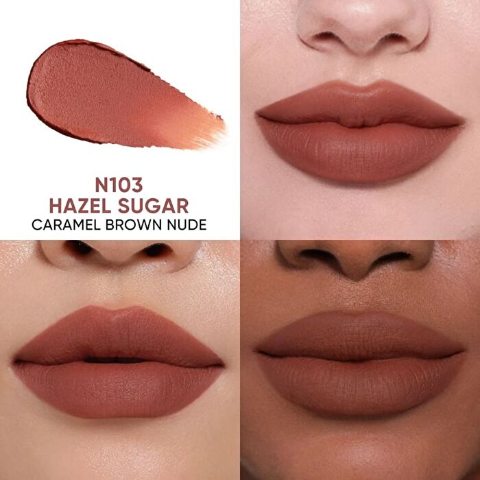 Cushion Matte Lock Lip Cream - 15 Colors - #N101 Milky Pink - 2.6 ml