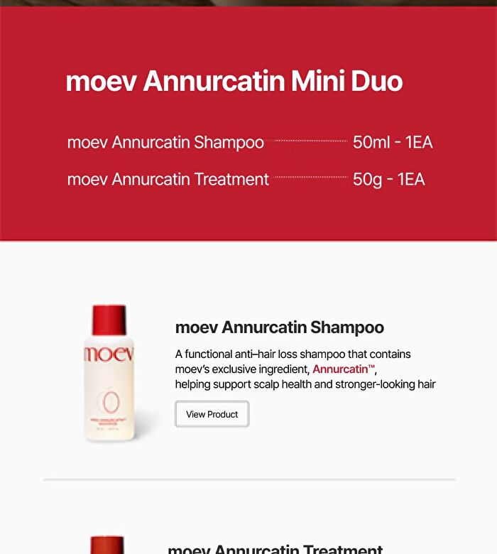 Moev Annurcatin Mini Duo Set - 2 pcs