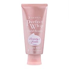 Shiseido Senka Perfect Whip Halal Beauty Gentle Rose + Fuji Sakura Beauty Face Foam - 100g