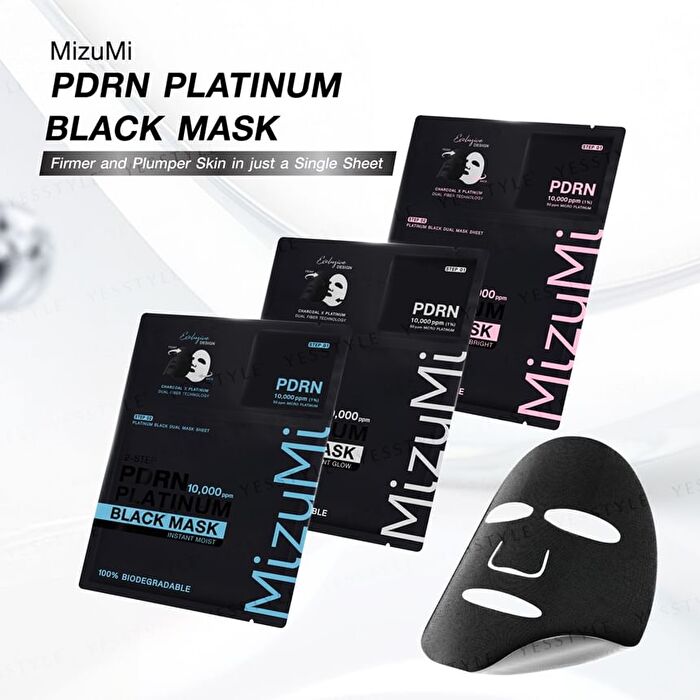 PDRN Platinum Black Mask Trial Set - 3 pcs