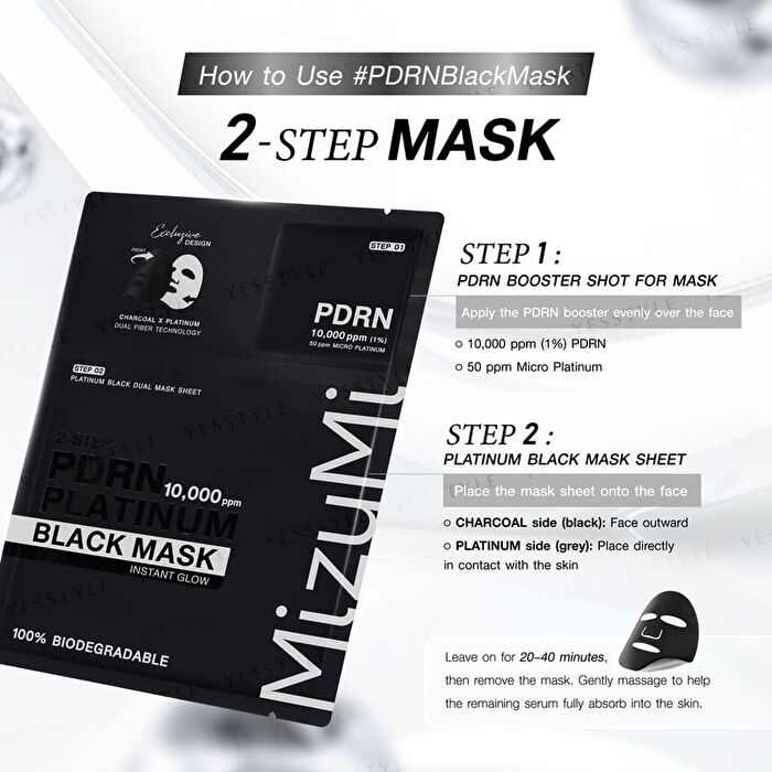 PDRN Platinum Black Mask Trial Set - 3 pcs