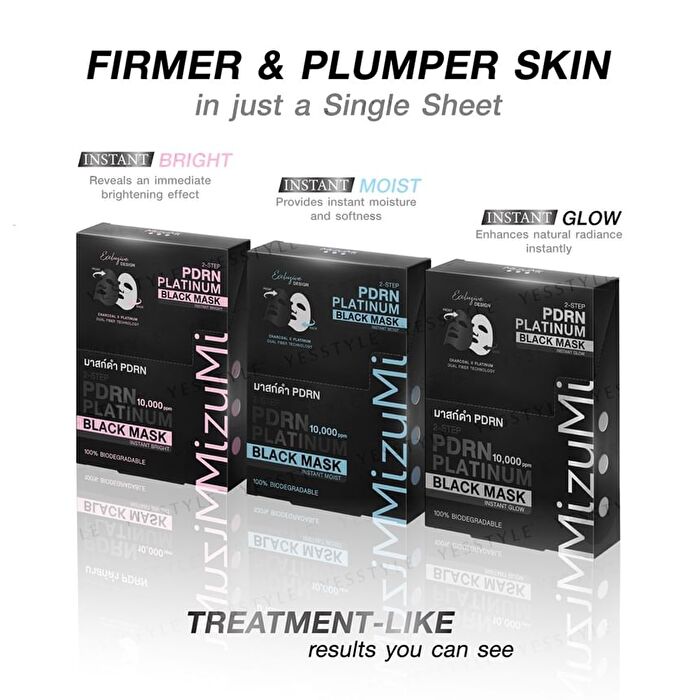 PDRN Platinum Black Mask Trial Set - 3 pcs