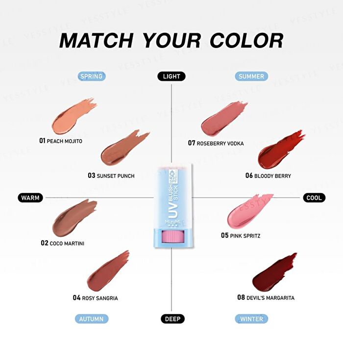 UV Blush Stick SPF50+ PA++++ - 01 Peach Mojito