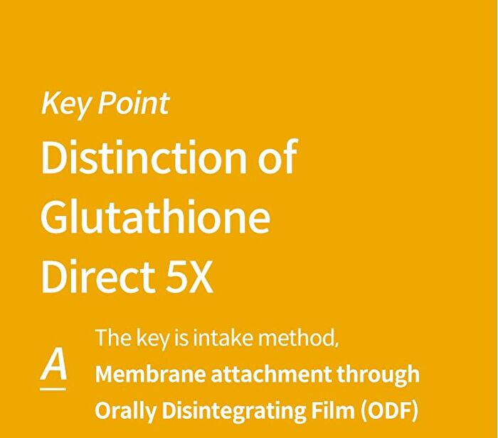 Lyuh Esther Glutathione Direct 5X - 325mg x 30 films