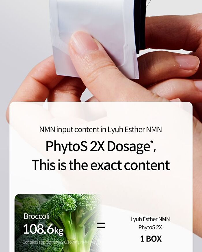 Esther Formula Lyuh Esther NMN PHYTOS 2X - 337mg x 30 films