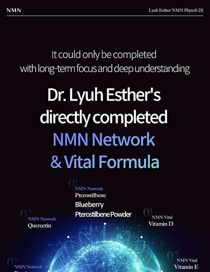 Esther Formula Lyuh Esther NMN PHYTOS 2X - 337mg x 30 films