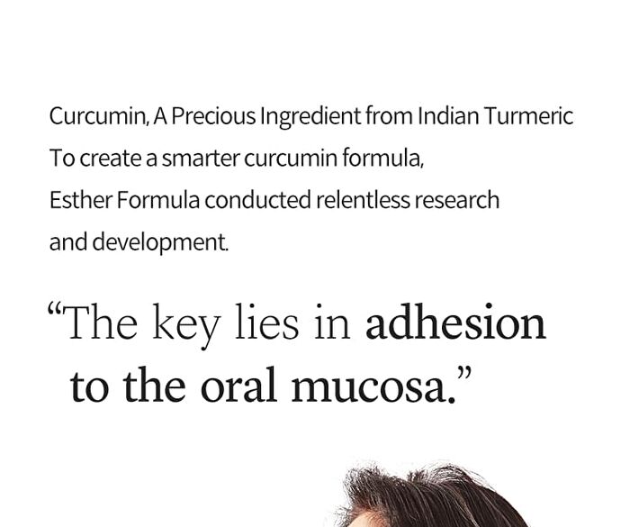 Esther Formula Lyuh Esther Curcumin Direct - 320mg x 30 films