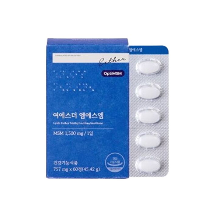 Esther Formula Lyuh Esther Methyl Sulfonyl Methane - 757mg x 60 tablets