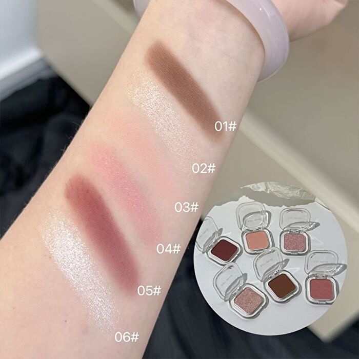 Caramel Single Eyeshadow - 6 Colors - 01# Coffee Brown - 2g