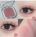 Caramel Single Eyeshadow - 6 Colors - 02# Pearlescent Brown - 2g