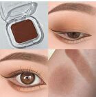 Caramel Single Eyeshadow - 6 Colors - 02# Pearlescent Brown - 2g