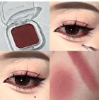 Caramel Single Eyeshadow - 6 Colors - 03# Nude Apricot - 2g