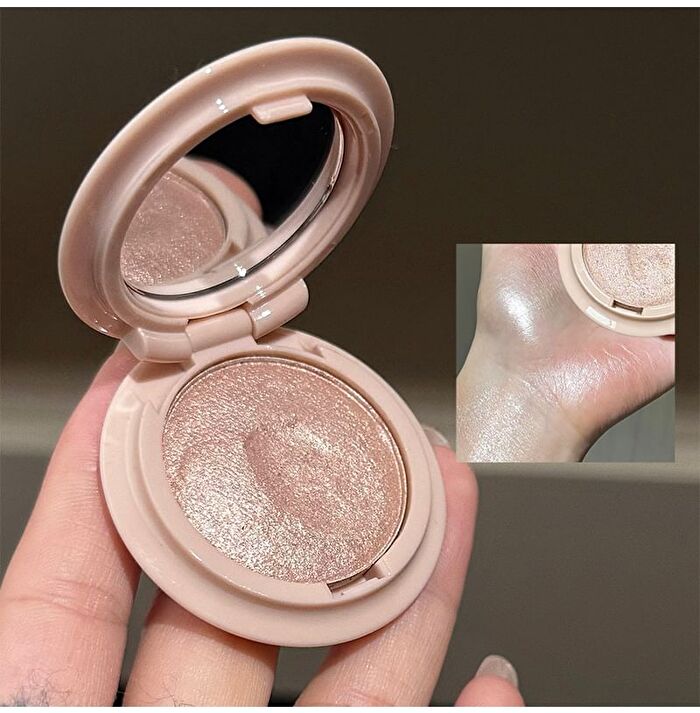 Pink Purple Single Highlighter - 3 Colors - 01# Champagne Gold - 4.8g