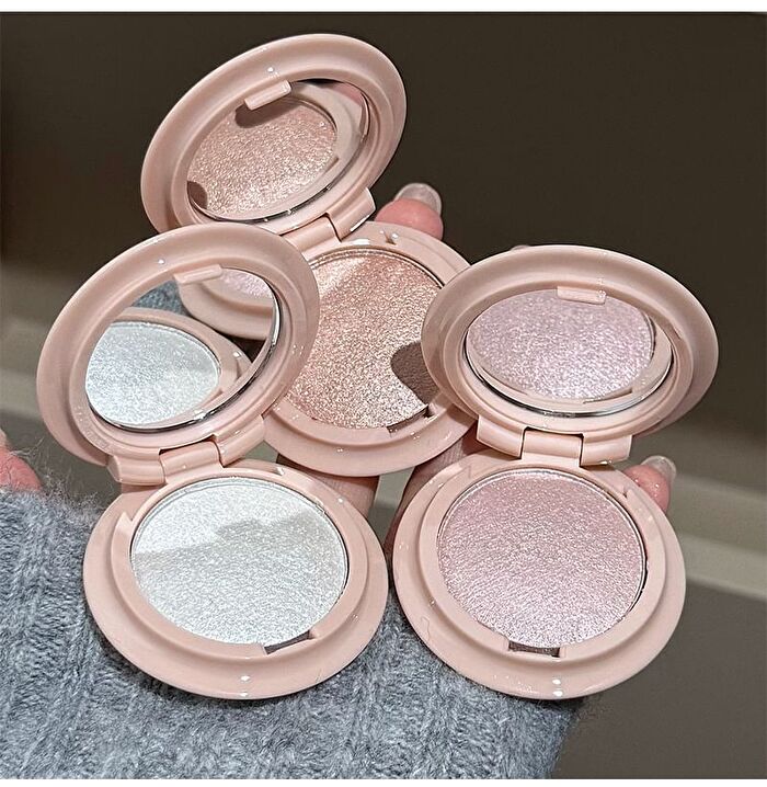 Pink Purple Single Highlighter - 3 Colors - 01# Champagne Gold - 4.8g