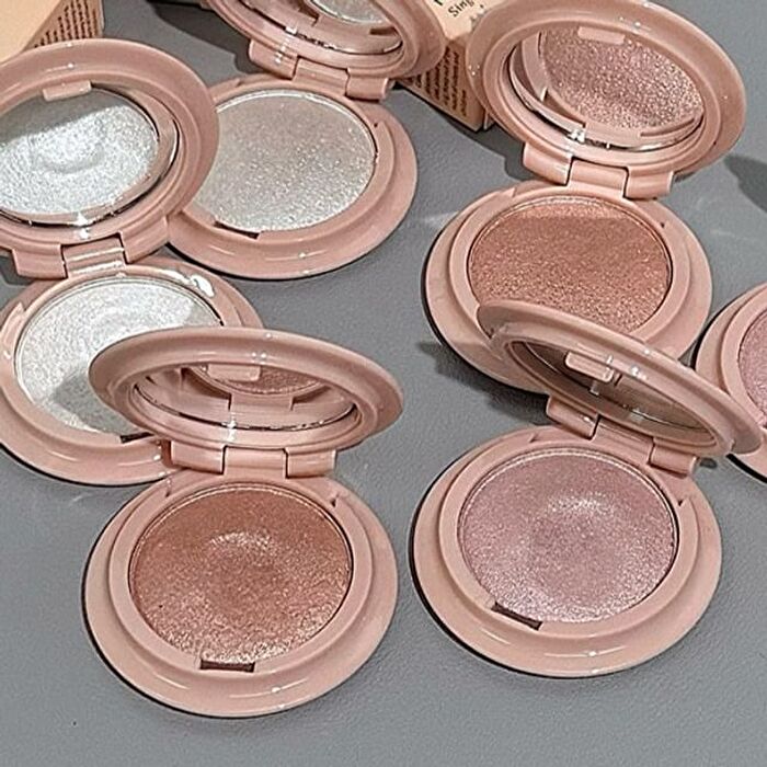 Pink Purple Single Highlighter - 3 Colors - 01# Champagne Gold - 4.8g