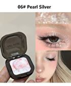 Inked Single Eyeshadow - 6 Colors - 01# Silver Brown - 2g
