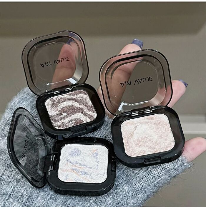 Inked Single Eyeshadow - 6 Colors - 01# Silver Brown - 2g