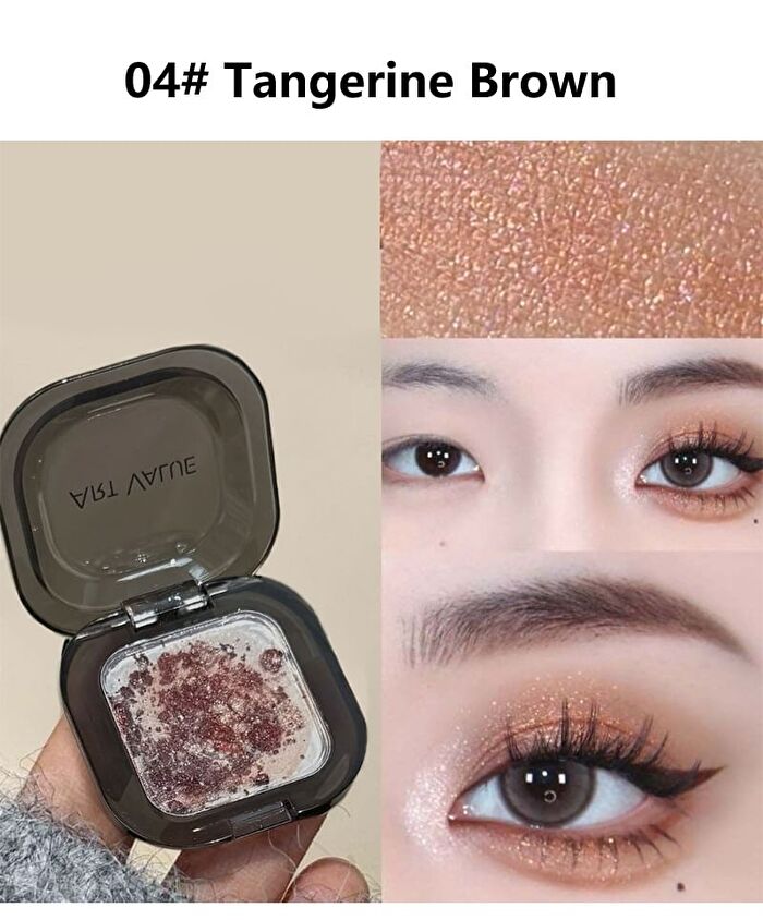 Inked Single Eyeshadow - 6 Colors - 03# Smoky Purple - 2g