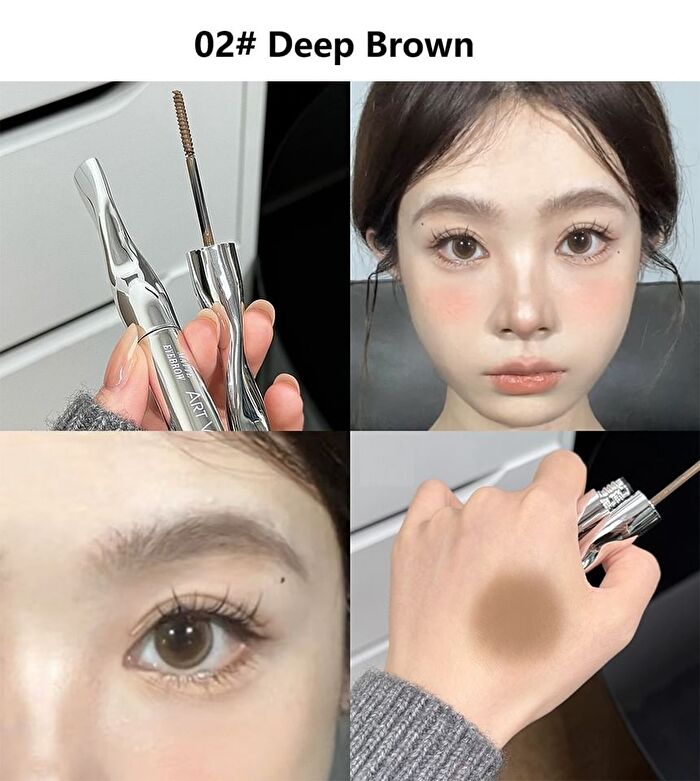 Light Mist Brow Tint Cream - 3 Colors - 02# Deep Brown - 3g