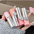 Butterfly Heart Whispers Matte Lip Mud - 4 Colors - 03# Raspberry Pink - 1.5g