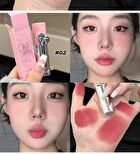 Butterfly Heart Whispers Matte Lip Mud - 4 Colors - 03# Raspberry Pink - 1.5g