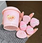 Milk Tea Mini Powder Puff - Set - 5pcs