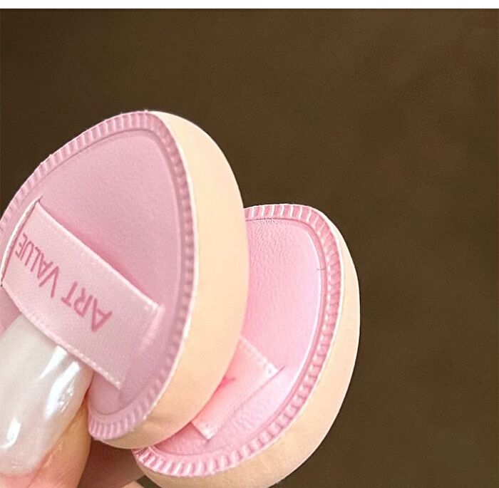 Milk Tea Mini Powder Puff - Set - 5pcs