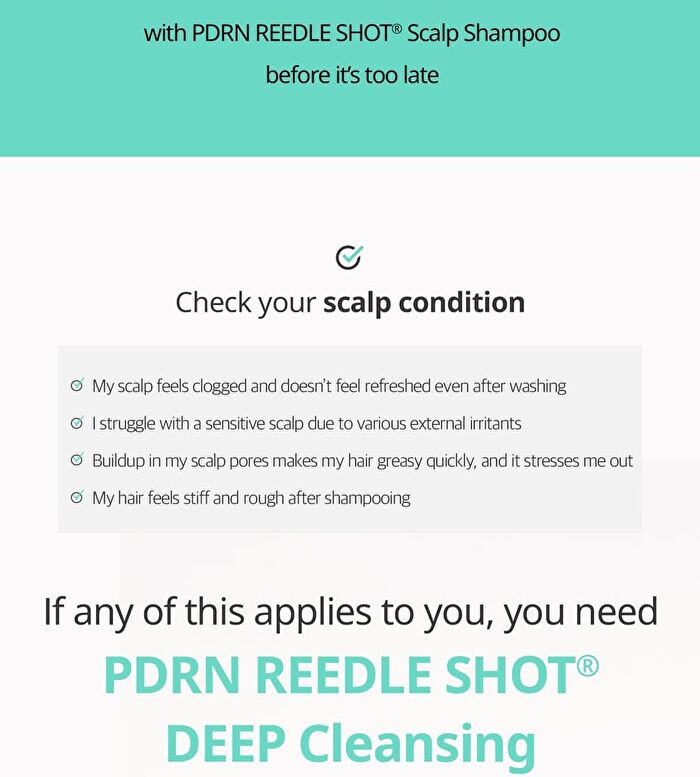 Vt PDRN Reedle Shot Scalp Shampoo - 200ml