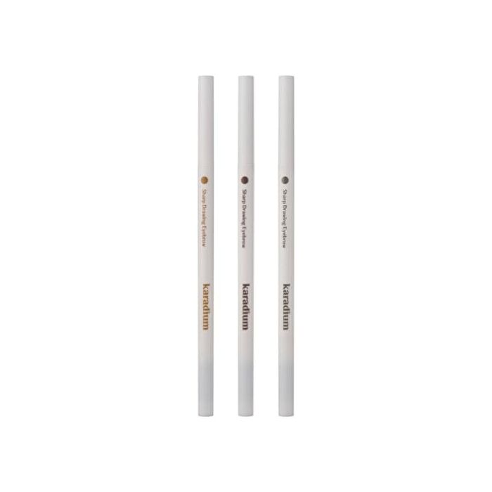 Karadium Sharp Drawing Eyebrow - 3 Colors - #02 Taupe Brown
