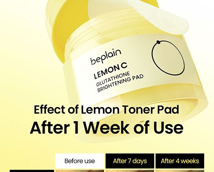 Lemon C Glutathione Brightening Pad - 70 pads