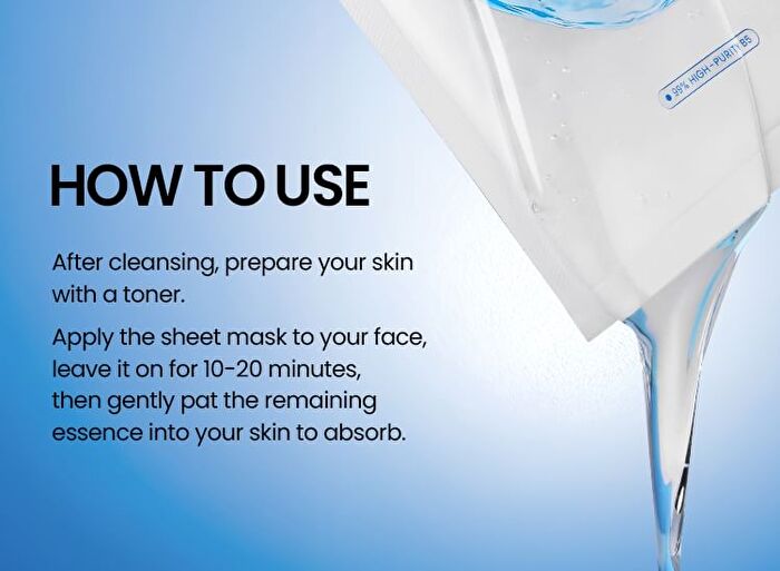 B5 Hydrating Ampoule Mask Set 10 Sheets - 24ml x 10 sheets