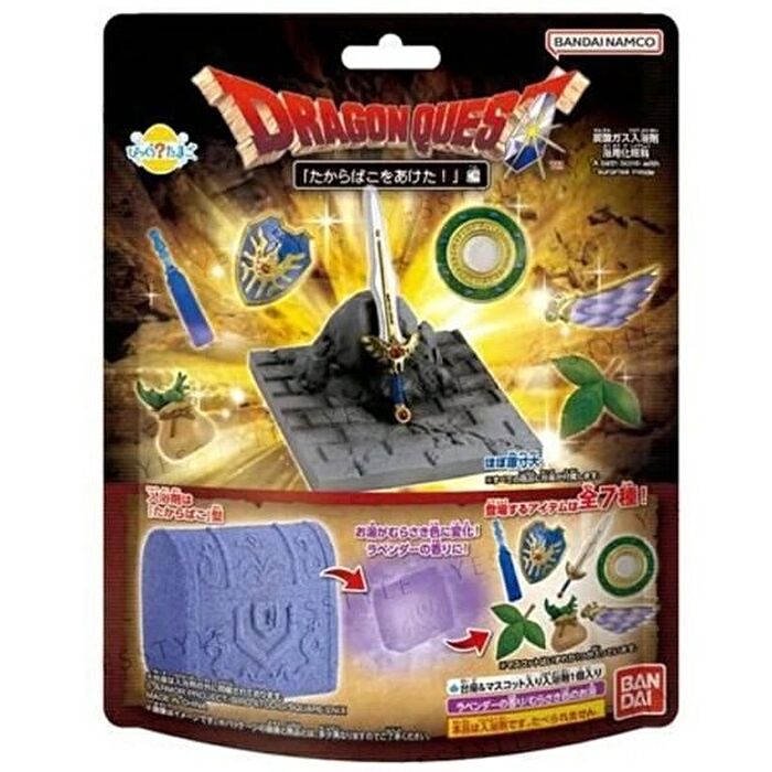 Dragon Quest Series Open The Treasure Box Bath Ball - 1 pc - Random Style