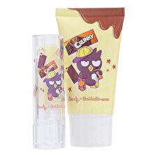 Crux Sanrio Bad Batmaru x Lotte Crunky Lip & Hand Cream Gift Set - 2 pcs
