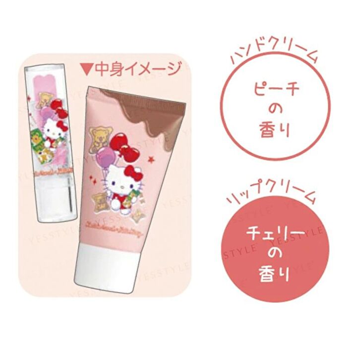 Crux Sanrio Hello Kitty x Lotte Koala\'s March Lip & Hand Cream Gift Set - 2 pcs