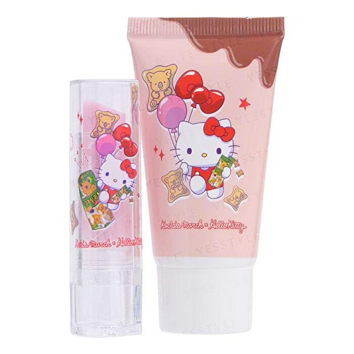 Crux Sanrio Hello Kitty x Lotte Koala\'s March Lip & Hand Cream Gift Set - 2 pcs