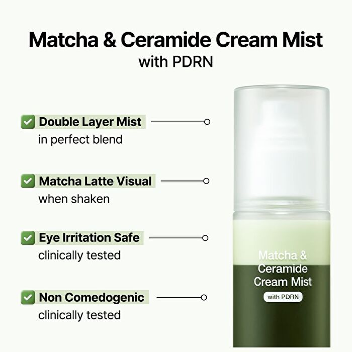 Matcha & Ceramide Cream Mist - 100ml
