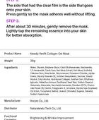 Retifit Collagen Gel Mask - 36g x 1 sheet